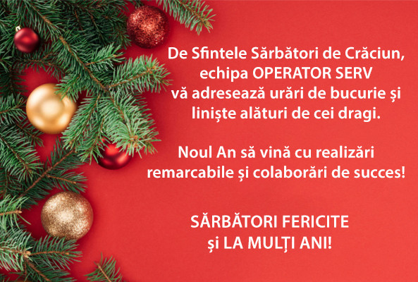 Sarbatori Fericite!