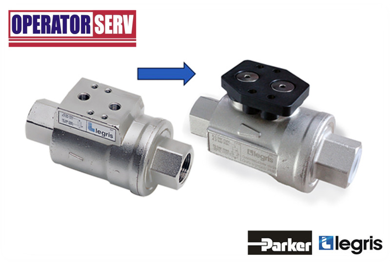 Valve axiale Parker Legris