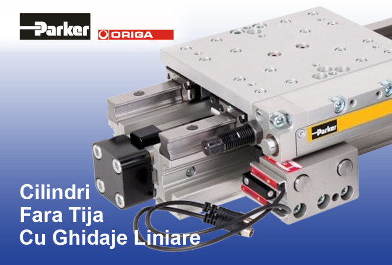 Ghidaje liniare și actuatoare pneumatice cu ghidaj integrat