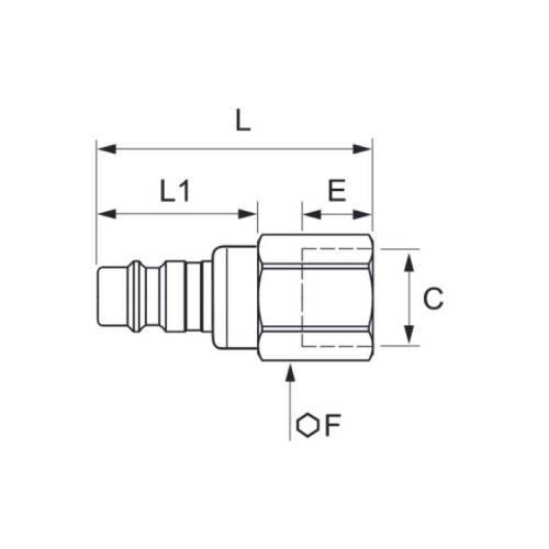 Cupla rapida tata, filet interior