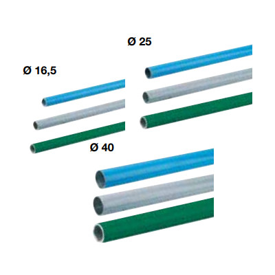 Teava aluminiu Transair Ø16.5, Ø25, Ø40
