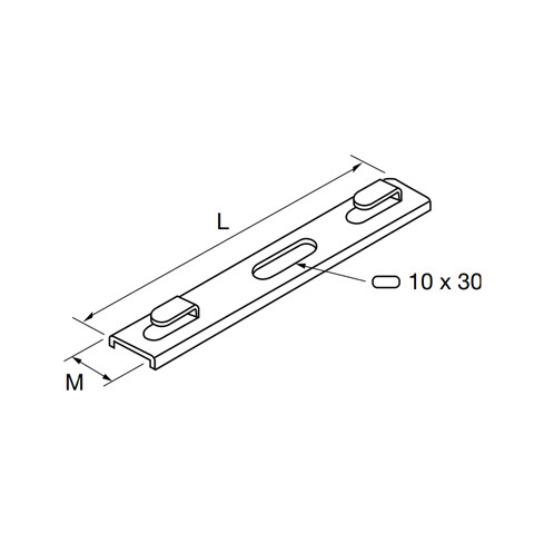 Element de fixare pe canalul de cabluri