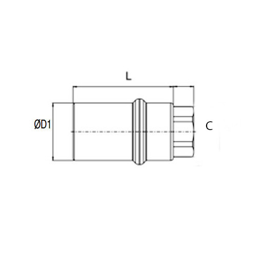 Racord adaptor reducator Transair gama inox, cu filet interior