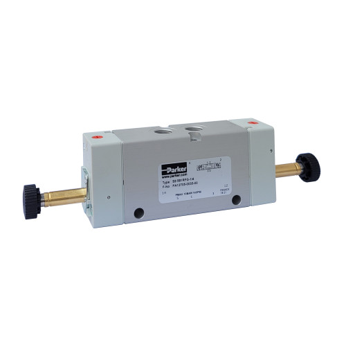 Valva 5/3, seria S9, actionare electrica, centru inchis