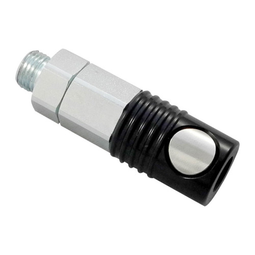Cupla rapida mama cu buton, seria 84KP, filet exterior