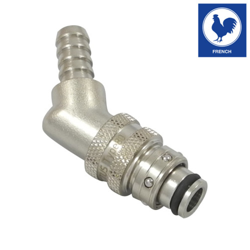 Cupla rapida tata, seria 608/612, cu stut la 45°