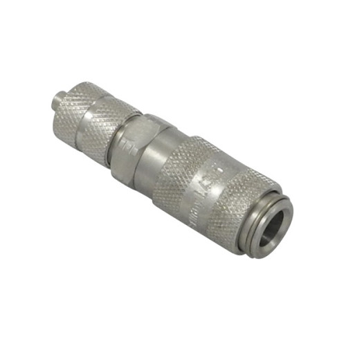 Cupla rapida mama, seria 20 inox, cu racord cu strangere