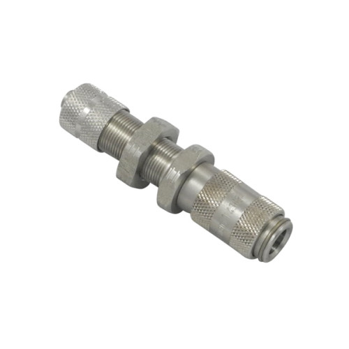 Cupla rapida mama, seria 20 inox, de panou, cu racord cu strangere