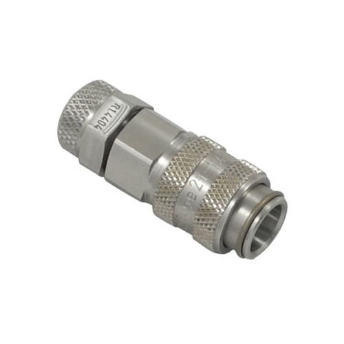 Cupla rapida mama, seria 21 inox, cu racord cu strangere