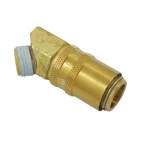 Cupla rapida mama, seria 10/11, cu racord L 45°, filet exterior