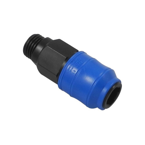Cupla rapida mama, seria 21 termoplastic, manson cilindric, filet exterior