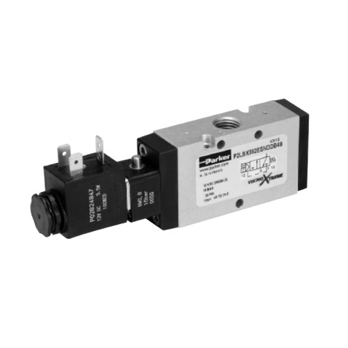 Valva 3/2, seria Viking Xtreme, actionare electrica, revenire cu arc