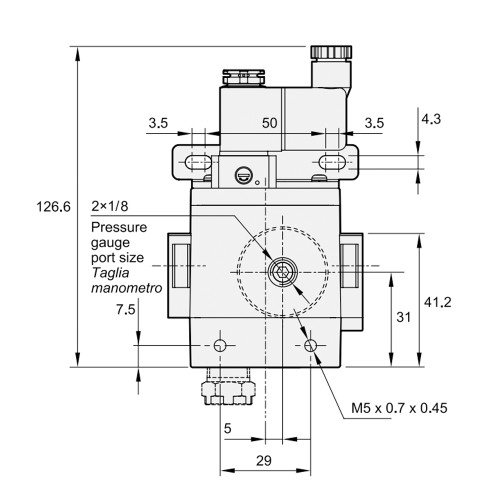Valva soft-start / shut-off, 3/2 cu ventilare, actionare electrica, seria TU-VS2