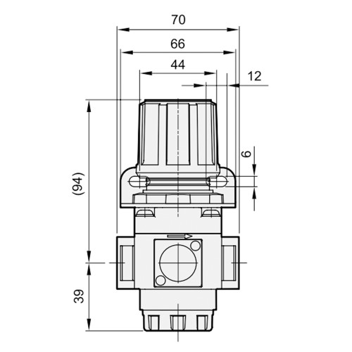 Regulator de presiune, seria TU-R4