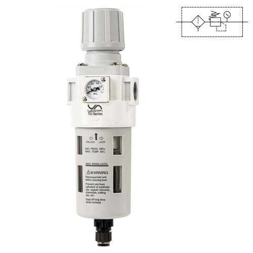 Filtru-regulator, seria TU-FR4