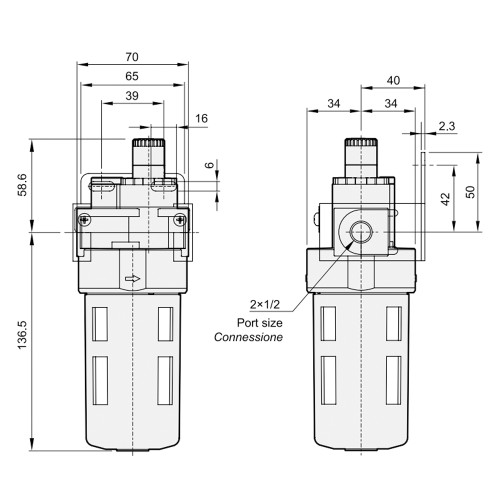 Ungator aer comprimat, seria TU-L4