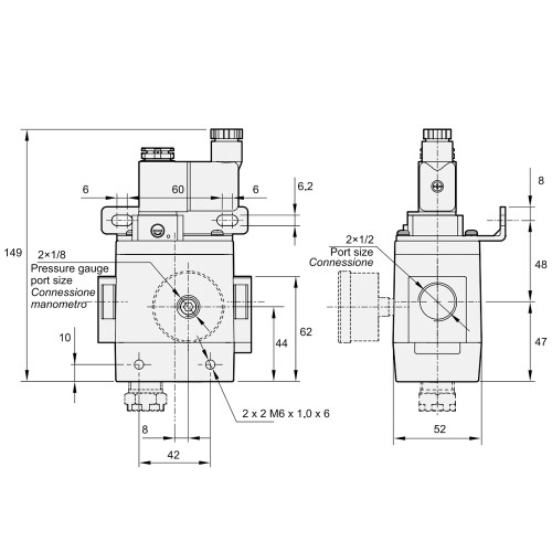 Valva soft-start / shut-off, 3/2 cu ventilare, actionare electrica, seria TU-VS4