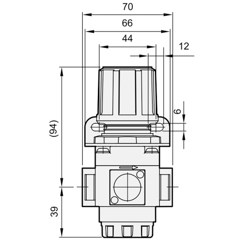 Regulator de inalta presiune, seria TU-R4H