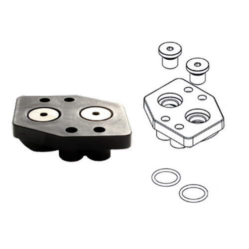 Valva axiala cu magnet, normal inchis, garnituri EPDM