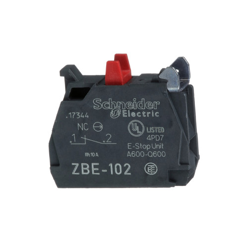 Bloc contact electric pentru valve de panou cu buton, seria PXB