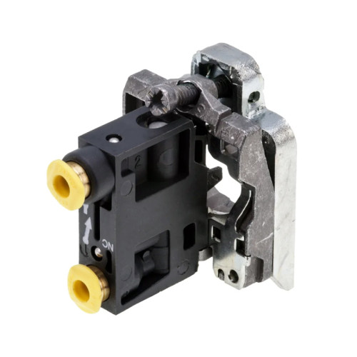 Kit valva 3/2 de panou, seria PXB, pentru actionare cu buton, racorduri push-in tub Ø4 mm