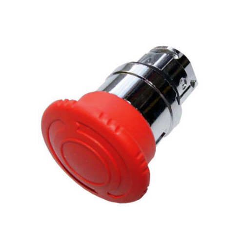 Buton de urgenta tip ciuperca, actionare prin apasare, cu blocare si revenire prin tragere