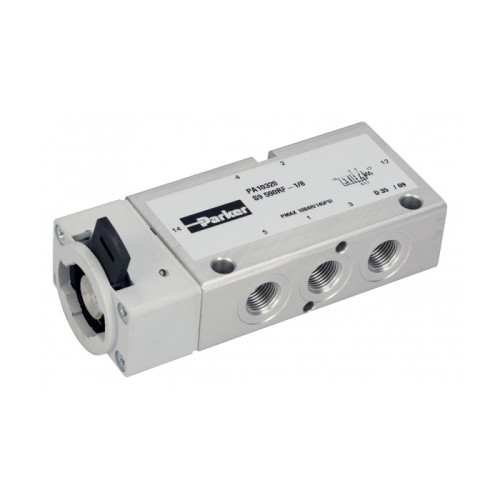 Valva 5/2 de panou, actionare cu buton, seria S9 Parker-Origa