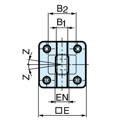 Flansa cu articulatie sferica