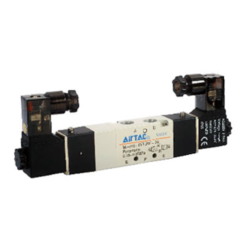Valva 5/3, seria 4V100, actionare electrica, centru in presiune