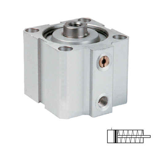 Cilindru pneumatic compact, cursa scurta, seria SZ7 Ø25, simpla actionare, tija retrasa, Parker Origa