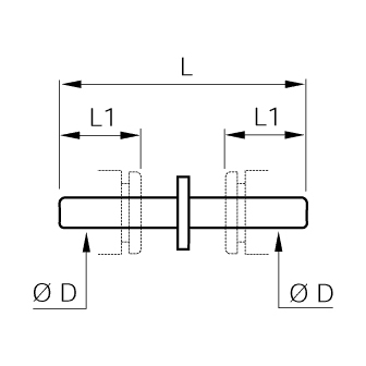 Racord adaptor dublu plug-in