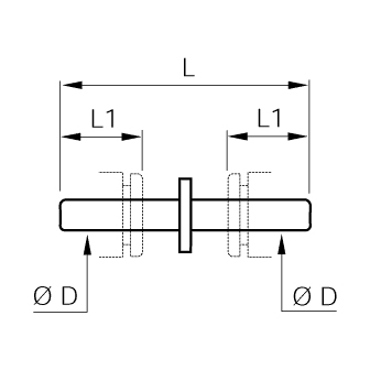 Racord adaptor dublu plug-in