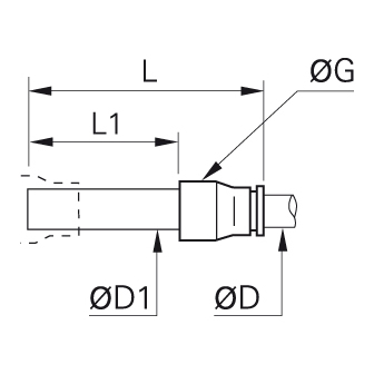 Racord rapid drept reducator