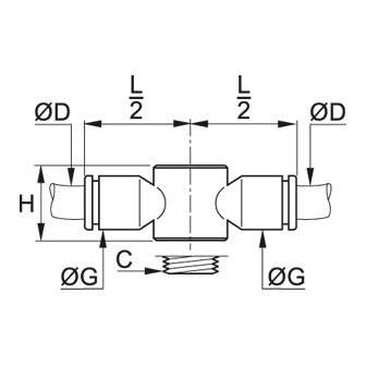 Corp racord rapid banjo T