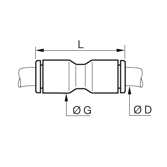 Racord rapid conector DI (Direct Install)