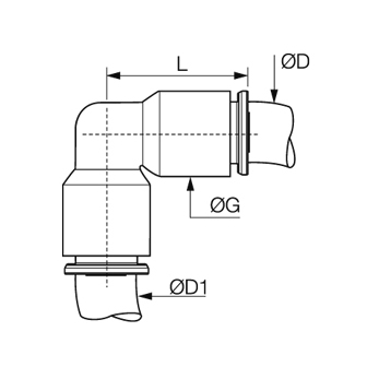 Racord rapid L, LF6800