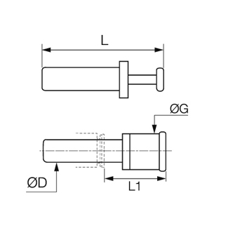 Dop pentru racord push-in, LF6800