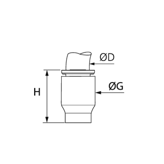 Racord rapid obturator, LF6800