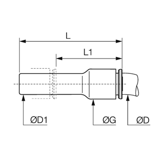 Racord rapid drept, reducator, LF6800