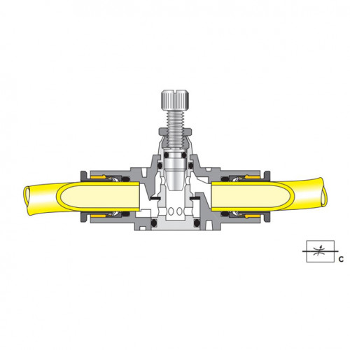 Regulator de debit bidirectional