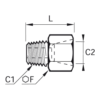 Racord adaptor alama, filet interior NPT, exterior BSPT